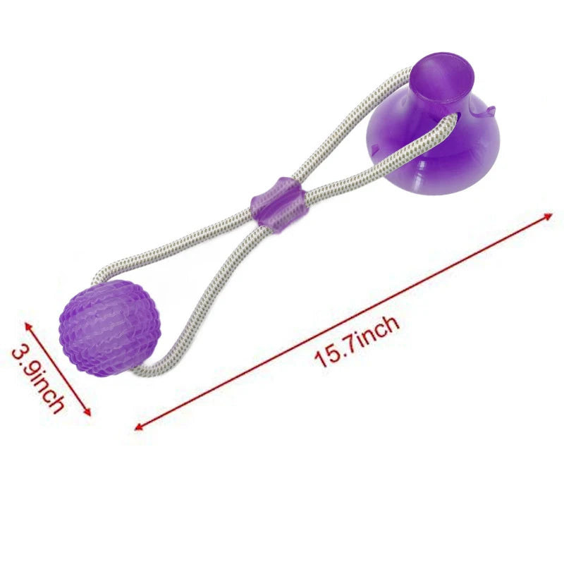 Interactive Suction Cup Dog Toys