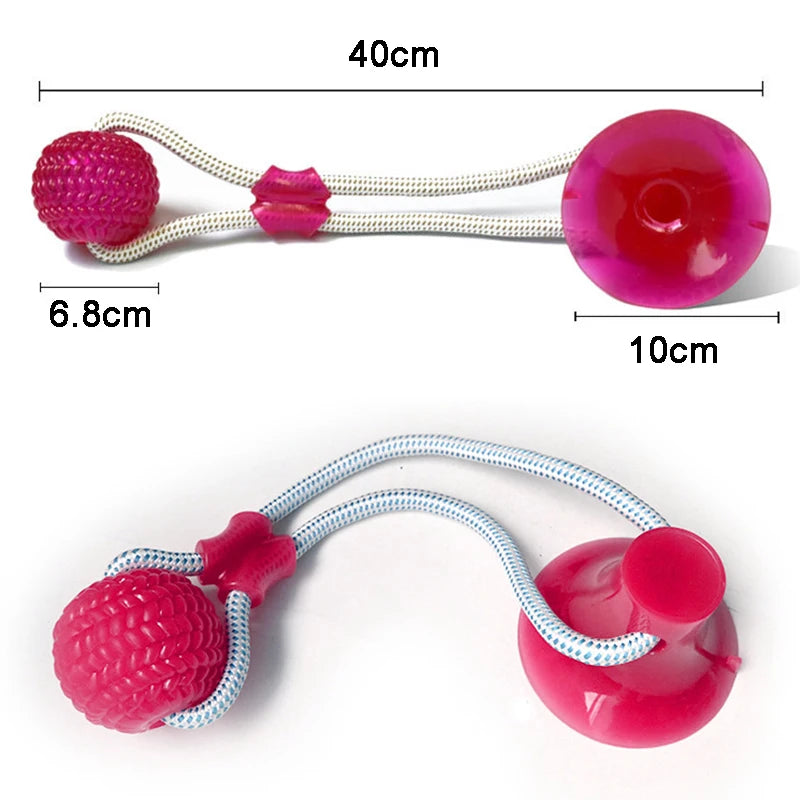 Interactive Suction Cup Dog Toys