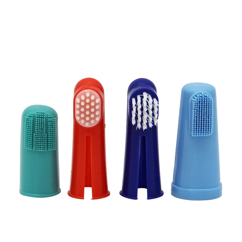 Soft Pet Finger Toothbrush (1/3pcs)