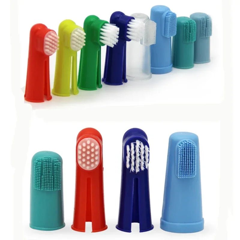 Soft Pet Finger Toothbrush (1/3pcs)