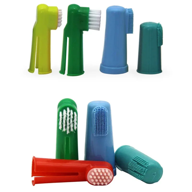 Soft Pet Finger Toothbrush (1/3pcs)