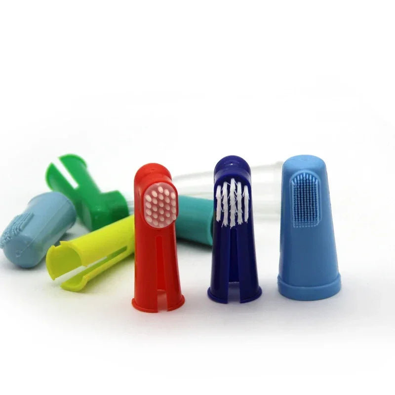 Soft Pet Finger Toothbrush (1/3pcs)