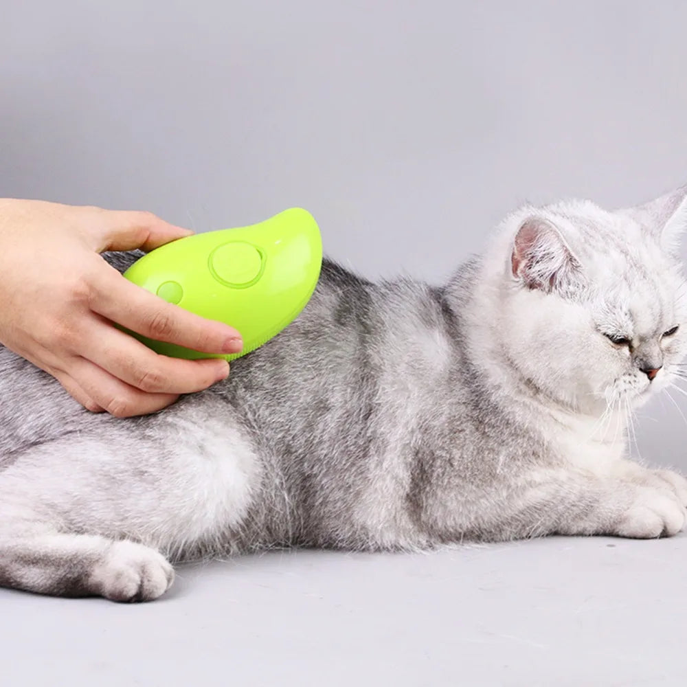 3-in-1 Electric Pet Grooming Brush